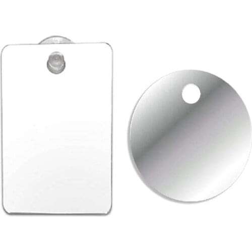 Anti-Fog Shower Mirror Bathroom Fogless Fog Free Shaving Mirror Washroom