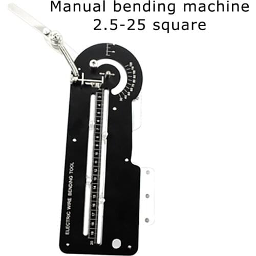 Manual Wire And Cable Bending Machine Wire Bending Tool Iron Wire Copper wire DIY Bender 10-50MM2 30-120Degree