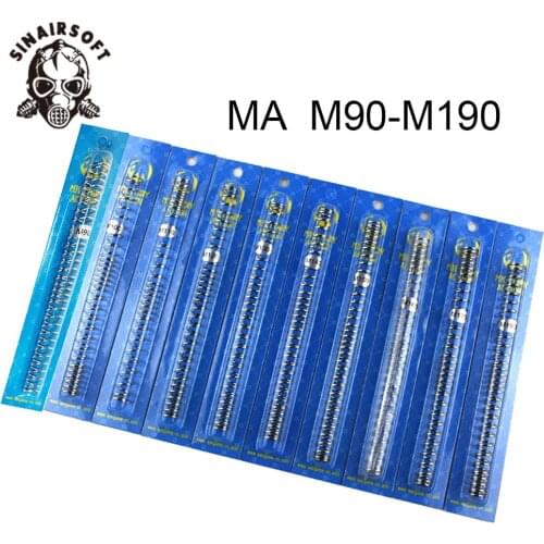 Tactics Military Action M90 M100 M110 M120 M130 M140 M150 M160 M170 M190 AEG Spring for Airsoft Marui G&P G&G ICS Cybergun