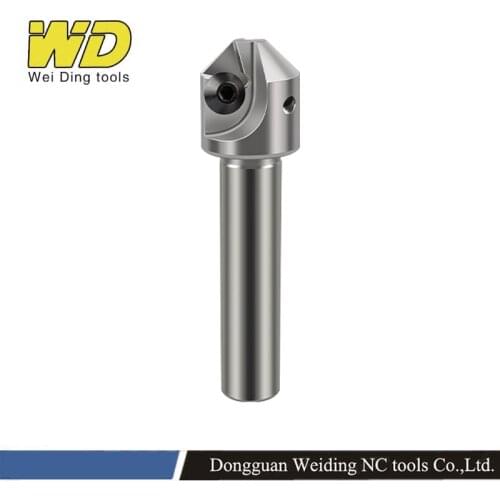 TP 30 45 60 Degree Chamfering cutter CNC Lathe Machining Steel Milling Cutter Inserts Holder End Mill Drill Chamfering Tools