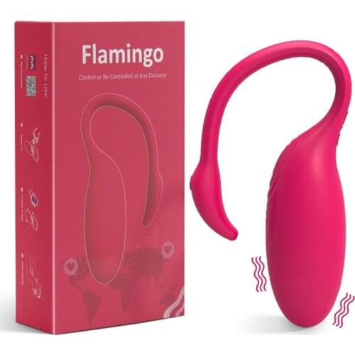 Magic app Flamingo vibration remote control fun egg skipping female students masturbation toys