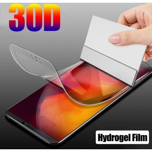 Screen Protector For LG Q8/Q6 Full Cover Soft Hydrogel Film For LG Q6a/X Charge M322/X Charge/G6 Film Not Glass