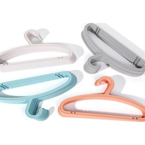 10pcs/lot 42cm Scarless Hanger/Antiskid Hanger/Adult Plastic Hanger