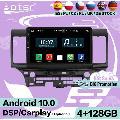 2 Din Stereo Android For Mitsubishi Lancer EVO 2007 2008 2009 2010 2011 2012 2013 2014 2015 GPS Audio Radio Receiver Head Unit