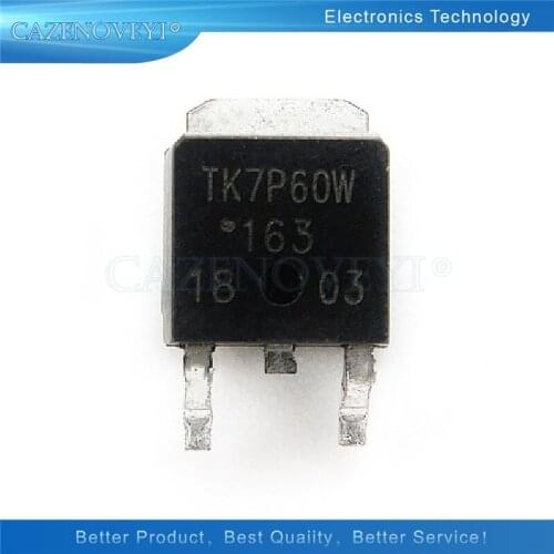 4pcs/lot TK7P60W TO-252 TK7P60 TO252 7P60 7P60W TK7P60W In Stock