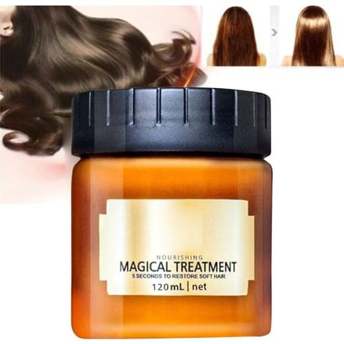 60ml Keratin Hair Treatment Mask Hair Tonic Keratin Hair Treatment 5 Seconds Repairs Damage Hair Root