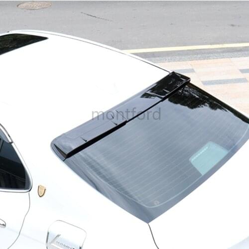 Auto Part For Toyota Camry Spoiler 2018 ABS Plastic Gloss Black Color Rear Boot Trunk Wing Rear Roof Spoiler Car Accessories