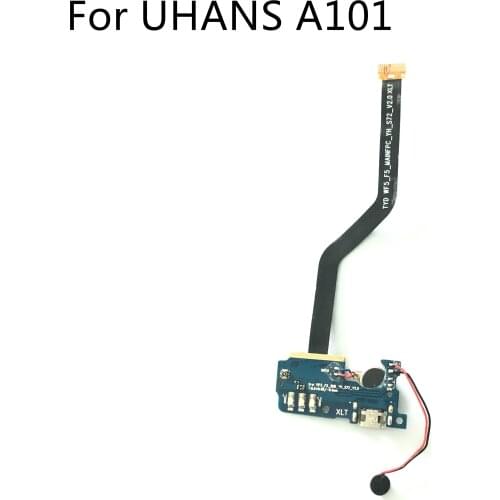 Used USB Plug Charge Board + FPC For Uhans A101 MT6737 5.0 inch 1280*720 Smartphone