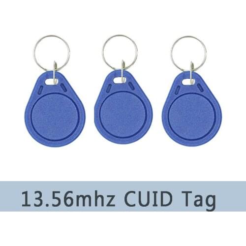 10PCS RFID Anti-Shielding Keychain Fob CUID Smart Chip Card 13.56Mhz Rewritable Copy Cloning Label Badge Copier Duplicator