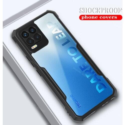 Phone Case For Realme 8 Pro Case Shockproof Transparent Phone Cover Protective Airbags Soft Case For Realme 8 Pro Cover 6.4 inch