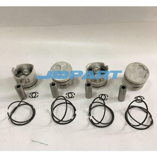 DC24 piston STD with rings STD For Doosan