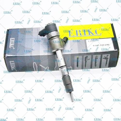 ERIKC New Sprayer 0445110690 Diesel Engine Fuel System Repair Parts 0445 110 690 Common Rail Injector Nozzle 0 445 110 690