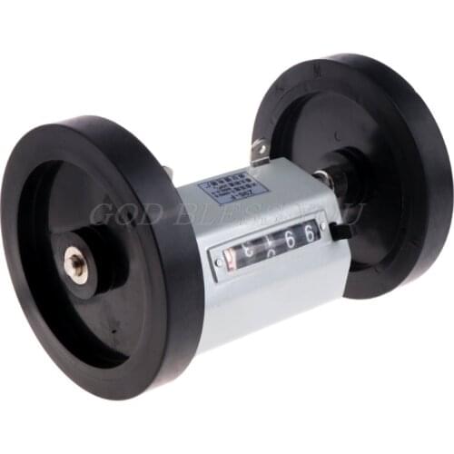 Z96-F Mechanical Length Counter Meter Counter Rolling Wheel 1-9999.9M Drop Shipping