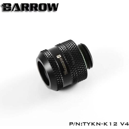 Barrow PC water cooling Connector Hard tube Fitting OD12mm/14mm/16mm water cooler TYKN-K12 V4/TYKN-K1410 V4/TYKN-K16 V4