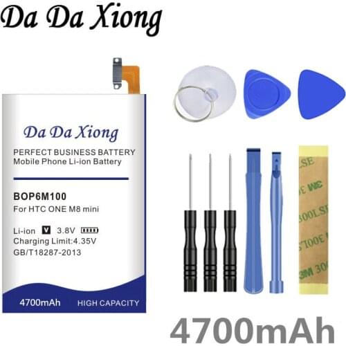 Da Da Xiong 4700mAh BOP6M100 Li-ion Phone Battery for HTC One Mini 2 mini2 / One M8 mini M8mini