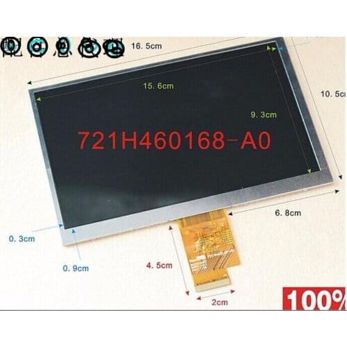 Miumiu ramos w6HD 721h460168-a0 screen lcd screen display screen 721h460168