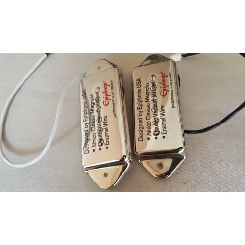 Set Epi-p90 Alnico Pickup For Casino Jazz Guitar Nickel Cover MADE IN KOREA