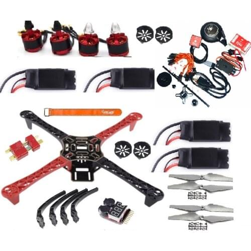 Naza M Lite Multi Flyer Version Flight Control Controller w/ PMU Power Module & LED &Cables & M8N GPS & stand holder