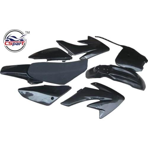 Plastic Fairing Seat Tank Kit Fender Cover for CRF70 dirt Pit Bike Procket Xmotos Baja DR50 49 50cc 70 90 110 Kayo
