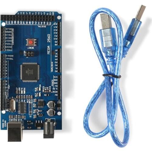 Mega 2560 R3 Mega2560 REV3 MEGA2560 R3 ATmega2560-16AU CH340 CH340G Board With USB Cable Compatible For Arduino 2560