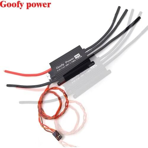 2-6S Lipo UBEC 5.5V@5A CE FC RoHS 100A ESC Speed Control Brusheless Spare Parts