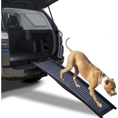 Universal Pet Dog Car Steps Portable Dog Stairs Safe Lightweight Protect Dog' Joints And Knees Durable Foldable Pet Steps Stairs