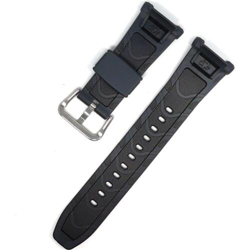 Waterproof Strap watchband for Casio G-Shock PRG-40T PRG-240T PRG-240-1 PRG-40-3v Sport Replacement Resin Band Watch Accessories