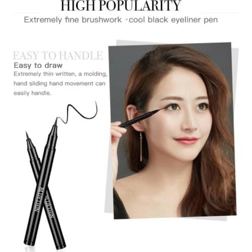 Liquid Eyeliner Pencil Waterproof Easy To Wear Make Up Tool Eye Liner Long-lasting Eyliner Cosmetic TSLM1