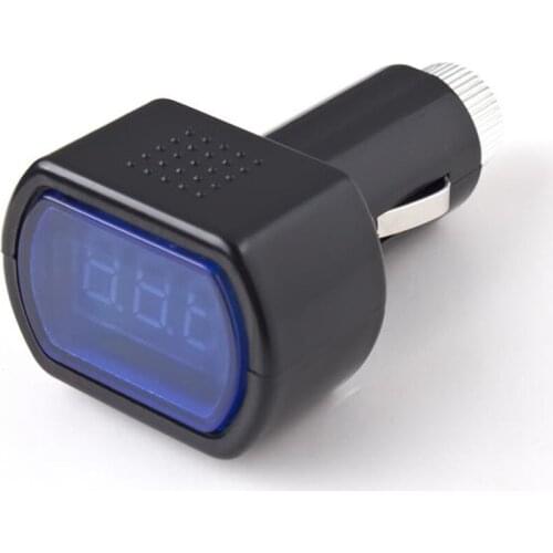 12V 24V Car Digital LED Engine Battery Voltage Electric Volt Meter Monitor Indicator Tester Voltmeter Wholesale