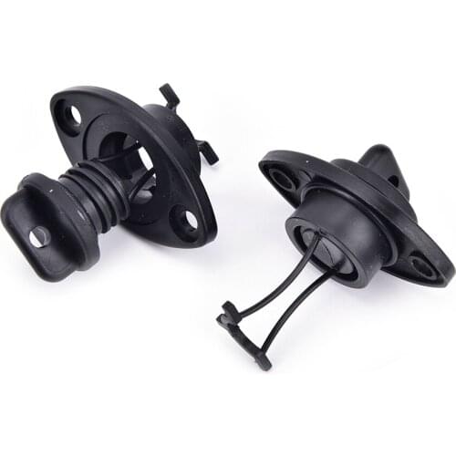 2pcs Drain Plug Kit Universal Drain Plug Kit Plugs Bung Screws Kayak Canoes Boat