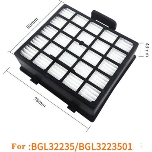2Pcs Replacement Spare Parts Filter For Bosch Vacuum Cleaner BGL32400/BGL3251001
