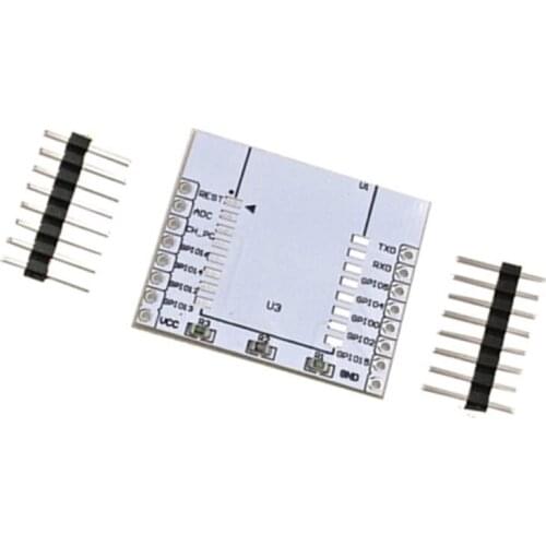 50pcs ESP8266 serial WIFI module adapter plate Applies to ESP-07, ESP-08, ESP-12