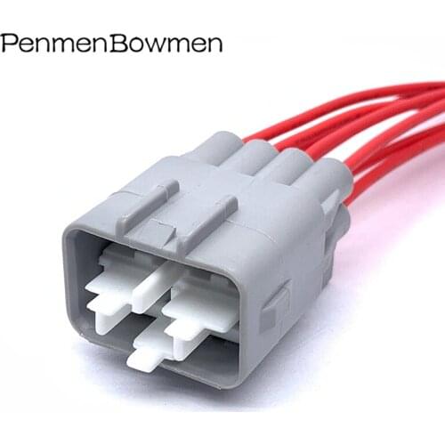 8Pin Auto Waterproof Connector Wire Harness Reversing Radar Assembly Plug PDC Socket For Honda CRV Toyota Supra Accord 7282-7080