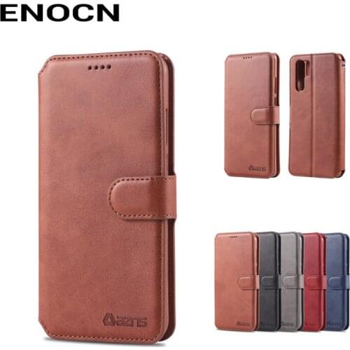 Wallet Case For Huawei P30 Pro Cover Case Huawei P30Pro Luxury PU Leather Flip Full Protector Shockproof Vintage Phone Housing