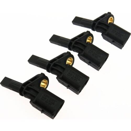 4Pcs ABS Speed Sensor right front For A3 S3 Q3 TT Golf 5 MK5 6 MK6 Passat B6 B7 Eos Jetta Seat Leon Toledo WHT003856 WHT 003 856