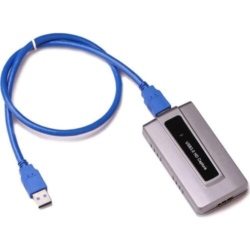 HDMI compatible to USB 3.0, Full HD 1080p 60FPS Live Streaming Game Capture Video Grabber for for WiiU, Xbox 360, Xbox One, PS4