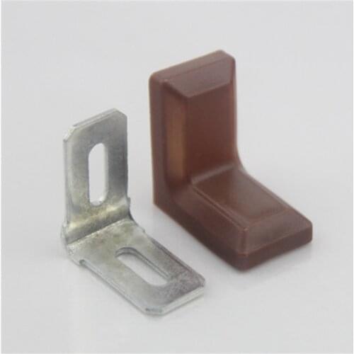 90-degree Right-angle Code With Cover L-shaped Angle Code Wooden Board Desk Chair Cabinet Wardrobe Fixed Connection