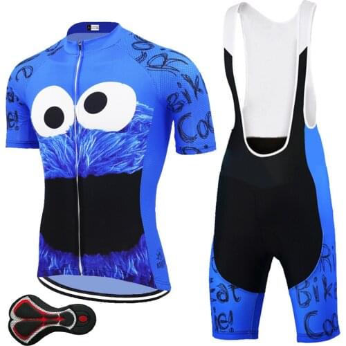 Cycling jersey set ropa ciclismo short sleeve cycling clothing maillot ciclismo bike jersey bicycle bib shorts Gel Pad