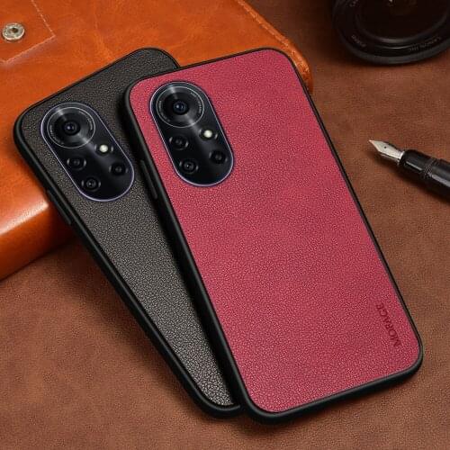 Leather Back Cover For Huawei Nova 8 5 5i Pro 5G 7 6 SE 2 Lite 3 Plus 7i 3i 3e 4e for Honor 7A 8A 8S Y5 10i P Smart 2021 Case