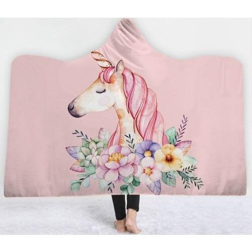 Dreamcatcher Hooded Blanket for Adults Sherpa Fleece Butterfly Bohemian Wearable Throw Blanket Microfiber