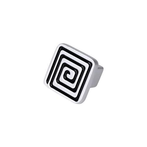 Silver white Kitchen cabinet small knob pull black drawer dresser cupboard furniture hardware knobs pulls handles 22mm