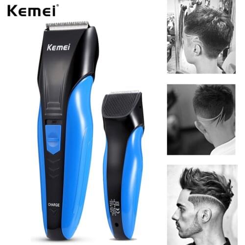 Kemei Professional Hair Clipper Rechargeable Mens Electric Hair Trimmer Length Adjustable Hair Cutting Machine To Haircut D38
