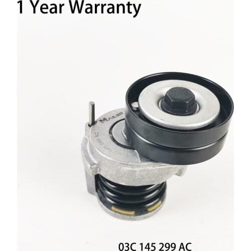 Engine belt tensioner Assembly For 1.2 1.4 1.6 VW SCI Scirocco Caddy R32 GTI Audi A3/S3 Skoda OE 03C 145 299AB 03C 145 299Q