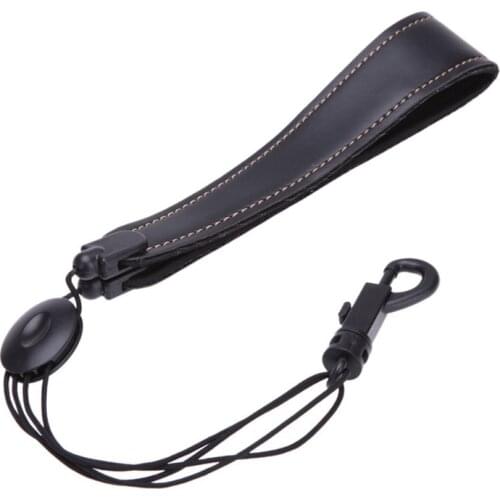 New Adjustable Saxophone Sax Leather Nylon Padded Neck Strap with Hook Clasp