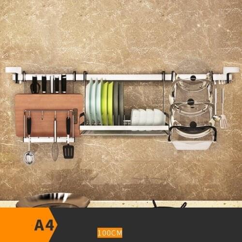 Rangement Mutfak Malzemeleri Organisateur And Storage Stainless Steel Cocina Organizador Rack Cuisine Cozinha Kitchen Organizer