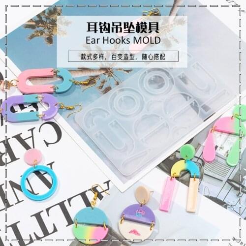 Pendants Jewelry Making Silicone Mold for Resin Boho Chic Earrings Making Charm Resin Jewelry Molds Silicone Mold