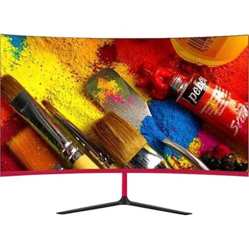 SC007 Oem clear hd 2k vertical 27 inch curved computer led monitor pc computer screen