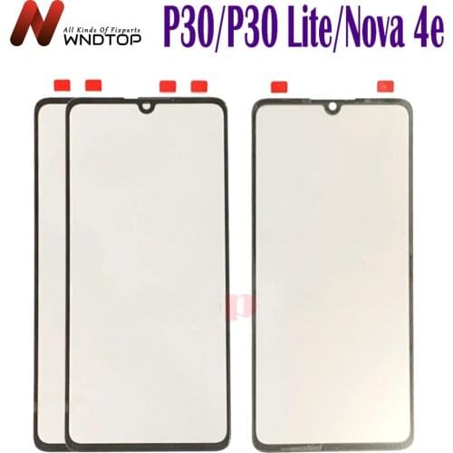 Touch Screen Panel For Huawei P30 Front Outer Glass Lens Repair Replacement For Huawei P30 Lite Outer Glass Front Glass