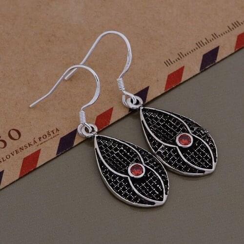 AE682 Hot sterling earrings , fashion jewelry , elegant water drop /cukallra bemajvta silver color