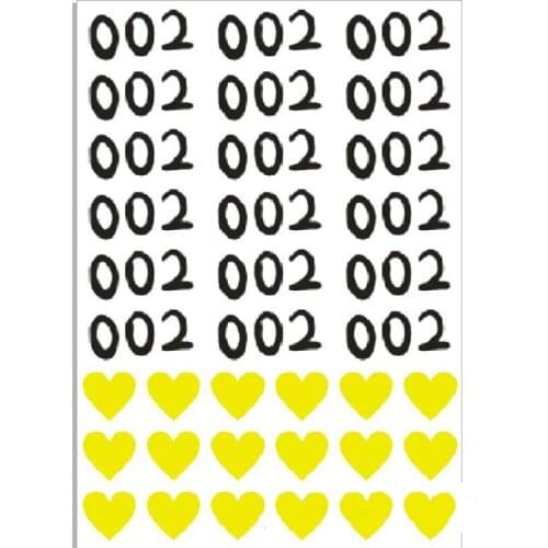 Brdwn My Hero Academia Boku no Cross My Body Cosplay Tattoo Stickers